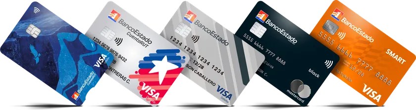 Tarjetas de crédito y débito BancoEstado